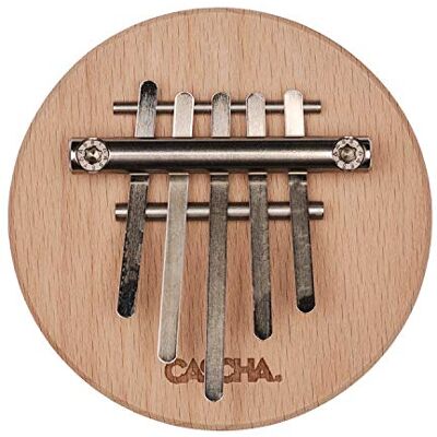 Cascha Kalimba, pianoforte a pollice di alta qualità con 5 lingue, pianoforte a dito in legno per bambini adulti principianti, faggio, pentatonica Cascha Kalimba, pianoforte a pollice di alta qualità con 5 lingue, pianoforte a dito in legno per bambini adulti principianti, faggio, pentatonica