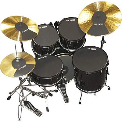 Vic Firth Kit di Muti per Tamburi e Piatti Versione da 25.4 cm, 30.5 cm, 35.6 cm (x2), 55.9 cm, HiHat e 2 Muti per Piatti Vic Firth Kit di Muti per Tamburi e Piatti Versione da 25.4 cm, 30.5 cm, 35.6 cm (x2), 55.9 cm, HiHat e 2 Muti per Piatti