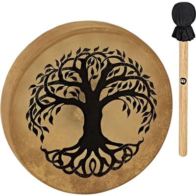 Sonic Energy Frame Drum 15 Pollici – Tree of Life – Tamburo a mano per meditazione, viaggi sonori, percussioni – Strumento sciamanico con pelle di bufalo – incluso battente () Sonic Energy Frame Drum 15 Pollici – Tree of Life – Tamburo a mano per meditazione, viaggi sonori, percussioni – Strumento sciamanico con pelle di bufalo – incluso battente ()