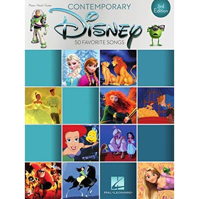 Various Contemporary Disney: 3rd Edition 50 Favorite Songs Songbook Piano Voce Chitarra PVG con 50 Canzoni Disney da Frozen Aladdin Il Re Leone e La Sirenetta Per Musicisti di Livello Intermedio Various Contemporary Disney: 3rd Edition 50 Favorite Songs Songbook Piano Voce Chitarra PVG con 50 Canzoni Disney da Frozen Aladdin Il Re Leone e La Sirenetta Per Musicisti di Livello Intermedio