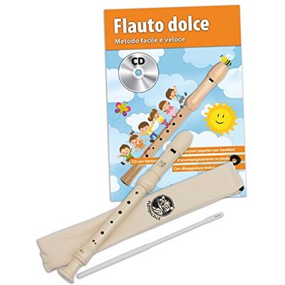 Cascha Flauto Dolce con Diteggiatura Barocca, Metodo in Italiano e CD, Set con libro in italiano Cascha Flauto Dolce con Diteggiatura Barocca, Metodo in Italiano e CD, Set con libro in italiano