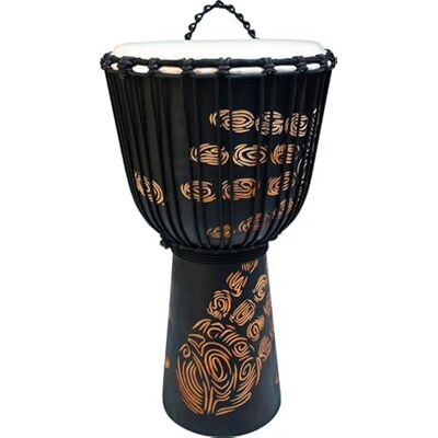 Toca Street Series Carved Djembe 8" Small Hand Print Toca Street Series Carved Djembe 8" Small Hand Print
