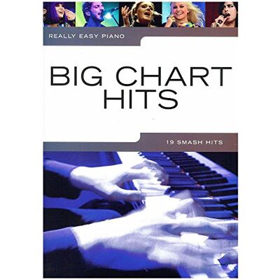AA.VV REALLY EASY Piano Big Chart Hits Easy Piano Solo Book AA.VV REALLY EASY Piano Big Chart Hits Easy Piano Solo Book