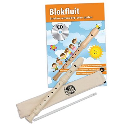 Cascha Flauto Dolce con Diteggiatura Tedesco, Metodo in Olandese e CD, Set con Libro in Olandese Cascha Flauto Dolce con Diteggiatura Tedesco, Metodo in Olandese e CD, Set con Libro in Olandese