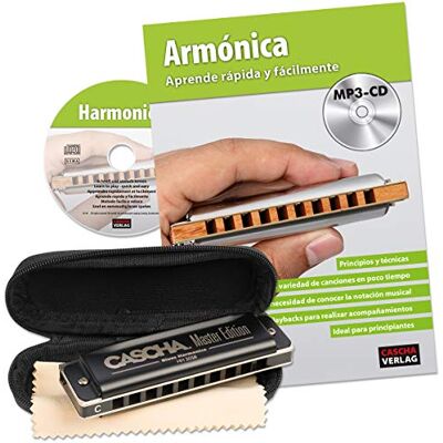 Cascha Armonica a bocca diatonica in Do maggiore, ideale per principianti e adulti Cascha Armonica a bocca diatonica in Do maggiore, ideale per principianti e adulti