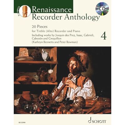 Kathryn Bennetts Renaissance Recorder Anthology 4 Vol. 4: 20 Pieces. Band 4. Alt-Blockflöte und Tasteninstrument. Kathryn Bennetts Renaissance Recorder Anthology 4 Vol. 4: 20 Pieces. Band 4. Alt-Blockflöte und Tasteninstrument.