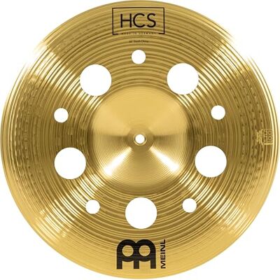 Meinl Percussion Meinl Cymbals HCS piatto Trash China 16 pollici (40,64cm) con fori – per Batteria – Finitura Tradizionale Ottone, Made In Germany () Meinl Percussion Meinl Cymbals HCS piatto Trash China 16 pollici (40,64cm) con fori – per Batteria – Finitura Tradizionale Ottone, Made In Germany ()