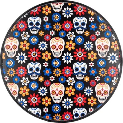 Meinl Percussion 14" Jumbo Djembe Head, Day Of The Dead Meinl Percussion 14" Jumbo Djembe Head, Day Of The Dead