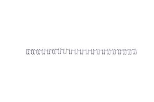 Rexel GBC Spirali per Rilegatura MultiBind, 8 mm, 70 Fogli di Capacità, A4, Argento, Confezione da 100, IB160639