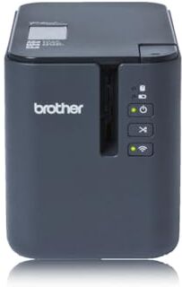 Brother PT-P900WC Etichettatrice Desktop Professionale Collegabile al PC, con Wi Fi Integrato