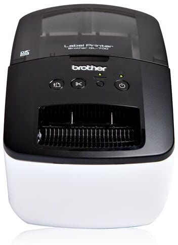 Brother QL-700 Label Printer Nordic Version, QL700ZW1 (Nordic Version High-Speed, Professional 300 x 600 dpi, 150 mm/Sec, True Type, USB)