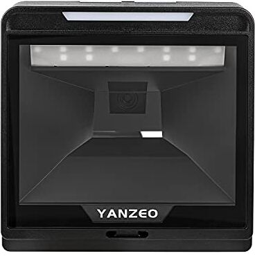 Yanzeo YS868 Laser Flatbed Desktop omnidirezionale Lettore di codici a barre ad alta velocità Automatico 1D Laser Barcode Scanner Immagine