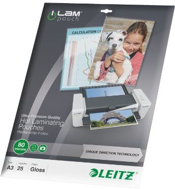 Leitz Pellicola per Plastificare a Caldo, A3