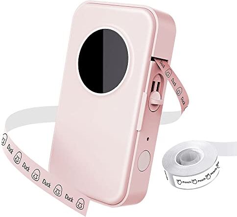 Phomemo Etichettatrice D35 Etichettatrice Bluetooth senza fili Mini stampante etichette portatile, facile da usare con lo smartphone Piccola etichettatrice adesiva per l'organizzazione dell'ufficio