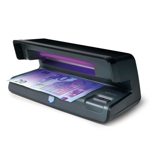 Safescan 50 Verifica banconote UV che verifica banconote, carte di credito e documenti, Verifica banconote UV per nuove banconote, Verifica banconote con UV, Verifica banconote con luce UV