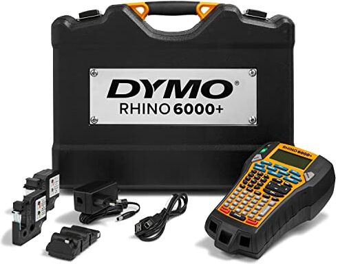 Dymo Rhino 6000+ Etichettatura industriale con custodia   Etichettatrice ricca di funzioni con connessione al PC