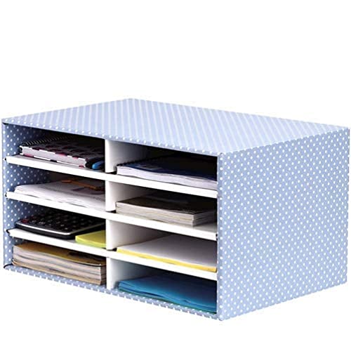 Fellowes Bankers Box Organizer da scrivania in 100% cartone riciclato blu/bianco