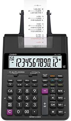 Casio HR-170RC Mini calcolatrice da stampa desktop, piccola