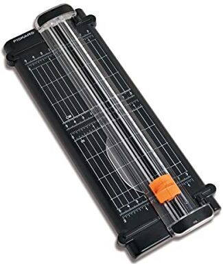 Fiskars Recycle Tagliacarte, A5, Con lama in acciaio inox, Rispettoso dell'ambiente,