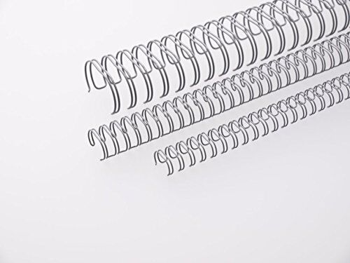 Renz anello wire Filo pettine per rilegatura Elementi in divisione 3: 1, 34 passanti, diametro 8.0 mm, 5/16 " Grau, 100 Pezzi