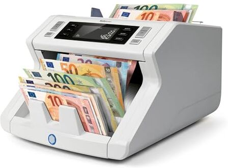 Safescan 2265 contabanconote che conta il valore di sterline inglesi e euro miste Contabanconote con verifica banconote a 5 punti Contabanconote per banconote ordinate e per tutte le banconote