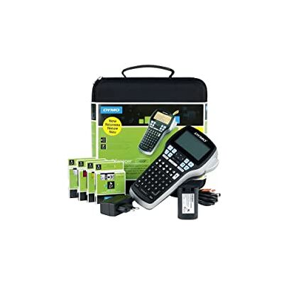 Etichettatrice Dymo 420P - Portatile, Ricaricabile, 4 Rulli, Custodia Etichettatrice Dymo 420P - Portatile, Ricaricabile, 4 Rulli, Custodia