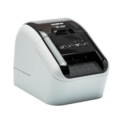 Brother QL800, Stampante per Etichette, Collegabile a PC, Interfaccia USB senza Wi-Fi, 93 Etichette al min, Rotoli DK fino a 62 mm, Stampa in Nero e Rosso su Bianco Brother QL800, Stampante per Etichette, Collegabile a PC, Interfaccia USB senza Wi-Fi, 93 Etichette al min, Rotoli DK fino a 62 mm, Stampa in Nero e Rosso su Bianco