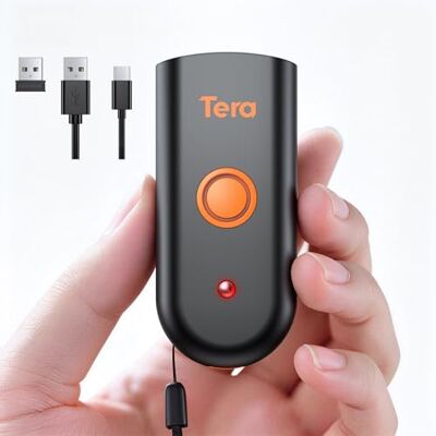 Tera Scanner Barcode 2D Portatile Wireless: BT 2.4G USB Pocket Tera Scanner Barcode 2D Portatile Wireless: BT 2.4G USB Pocket
