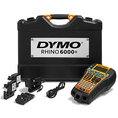 Dymo Rhino 6000+ im stabilen Hartschalenkoffer ABC UK () Dymo Rhino 6000+ im stabilen Hartschalenkoffer ABC UK ()