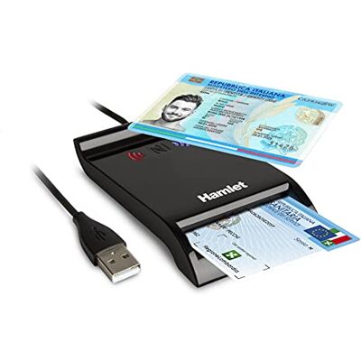 Hamlet LETTORE USB SMART CARD WIRELESS Hamlet LETTORE USB SMART CARD WIRELESS