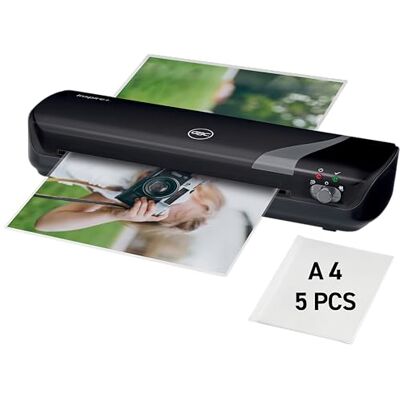GBC Inspire+ Cold/hot laminator nero Macchine laminatrici (21 cm, Cold/Hot laminator, 5 min, A4, 75 µm, sacchetto) GBC Inspire+ Cold/hot laminator nero Macchine laminatrici (21 cm, Cold/Hot laminator, 5 min, A4, 75 µm, sacchetto)