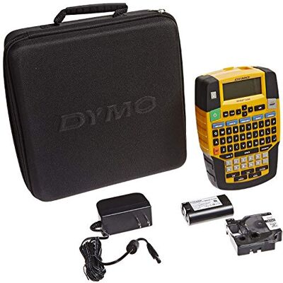 Dymo Rhino 4200, Kit Stampante per Etichette a Trasferimento Termico (1.9 cm, Code 128 (A/B/C), Code 39, Querty, AA) Dymo Rhino 4200, Kit Stampante per Etichette a Trasferimento Termico (1.9 cm, Code 128 (A/B/C), Code 39, Querty, AA)