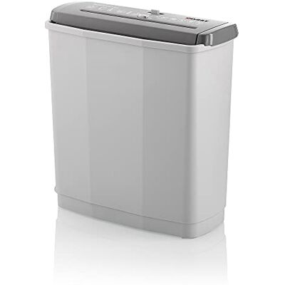 Dahle PaperSAFE PS 60 Distruggidocumenti (6 fogli, livello di sicurezza P2, taglio a strisce, esente da olio e manutenzione, 11 litri), bianco, 6 Blatt Dahle PaperSAFE PS 60 Distruggidocumenti (6 fogli, livello di sicurezza P2, taglio a strisce, esente da olio e manutenzione, 11 litri), bianco, 6 Blatt