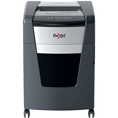 Rexel Momentum Extra XP512+, Distruggidocumenti Manuale, 13-12 Fogli A4 (70-80 gr/mq), Taglio Micro, Livello di sicurezza P-5, per l'Ufficio, Capacità 45 Litri, Rexel Momentum Extra XP512+, Distruggidocumenti Manuale, 13-12 Fogli A4 (70-80 gr/mq), Taglio Micro, Livello di sicurezza P-5, per l'Ufficio, Capacità 45 Litri,