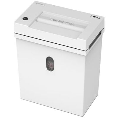 IDEAL Shredcat, Distruggidocumenti, Tritadocumenti di Alta Qualità, Silenziosi e Affidabili, Conformi al GDPR (8200, 2x12mm, P-5) IDEAL Shredcat, Distruggidocumenti, Tritadocumenti di Alta Qualità, Silenziosi e Affidabili, Conformi al GDPR (8200, 2x12mm, P-5)