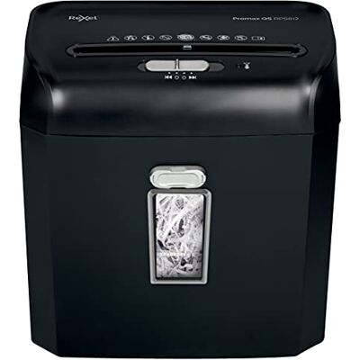 Rexel ProMax QS RPS812, Distruggidocumenti Manuale, 8 Fogli, Taglio a Strisce, Sicurezza P-2, Capacità 12 litri, Rexel ProMax QS RPS812, Distruggidocumenti Manuale, 8 Fogli, Taglio a Strisce, Sicurezza P-2, Capacità 12 litri,