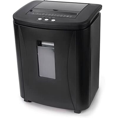 Hama Distruggi documenti elettrico AutoM120 taglio micro, distrugge CD e carte di credito, vassoio di alimentazione dei fogli di carta. Hama Distruggi documenti elettrico AutoM120 taglio micro, distrugge CD e carte di credito, vassoio di alimentazione dei fogli di carta.