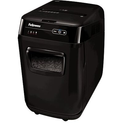 Fellowes 4653602 Distruggidocumenti Automatico AutoMax 200C, a Frammento, Nero Fellowes 4653602 Distruggidocumenti Automatico AutoMax 200C, a Frammento, Nero