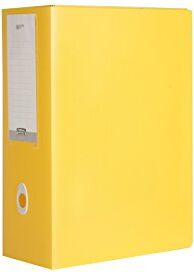 Fellowes U210GI Scatola Progetto Plus, Dorso 10 cm, Giallo