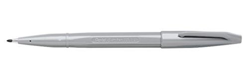 Pentel S520 Sign Pen pennarello punta fibra grigio 12 pz