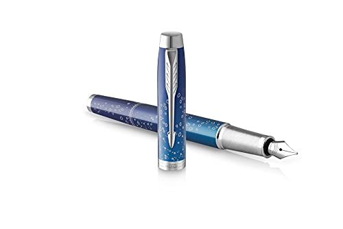 Parker Penna stilografica IM Premium Special Edition Submerge (Blue) M, blu