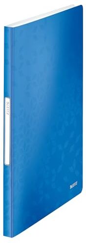 Leitz WOW listino fogli fissi 40 buste dim. 31 x 23 cm Blu metallizzato 46320136