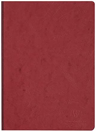 Clairefontaine 91422 Age Bag Cahier broché 192 pages Rouge cerise Lot de 5