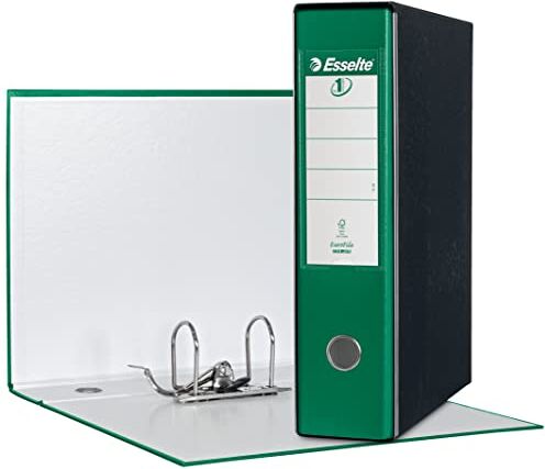 Esselte G55 EUROFILE Registratore f.to protocollo dorso 8 cm Verde