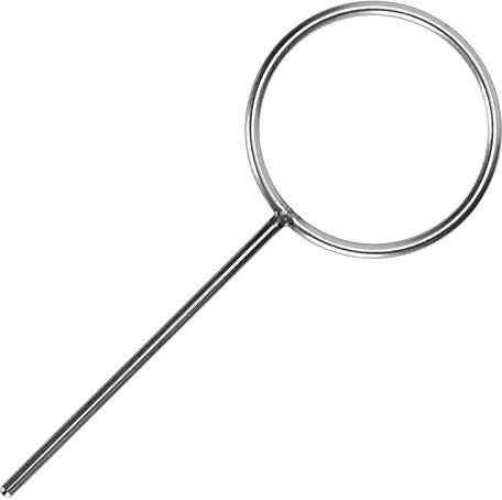 EternalCrafts Anello di supporto in acciaio inox per laboratorio, 100 mm