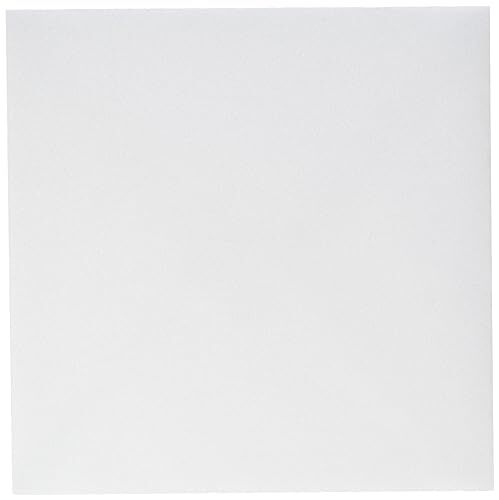 Clairefontaine Pacco da 20 Buste gommate Formato Quadrato (16,5x16,5cm) 120g/m² Colore bianco iridescente -InvitI Eventi e Corrispondenza Gamma Pollen Carta Premium Liscia