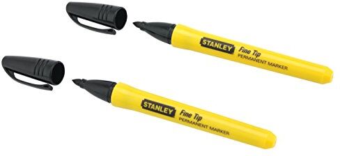 Stanley Confezione di 2 pennarelli Fatmax a punta fine