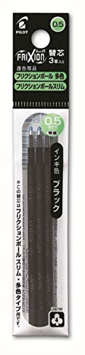 Pilot Frixion Ball Pen refill for Slim and Ball, nero ()