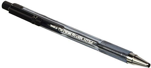 Pilot Penna a sfera a scatto BPS Matic nero punta 0 7 tratto 0 32 mm (conf.12)