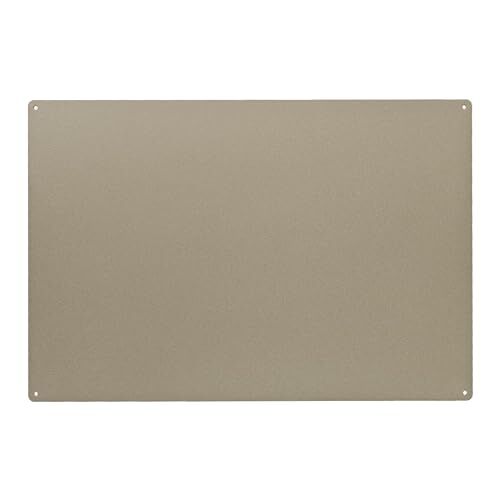 KalaMitica Lavagna Magnetica da Parete Scrivibile e Cancellabile con Gessetti Beige 56x38 cm